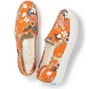 Keds & Rifle Paper Co. Triple Decker Scarlet Birch